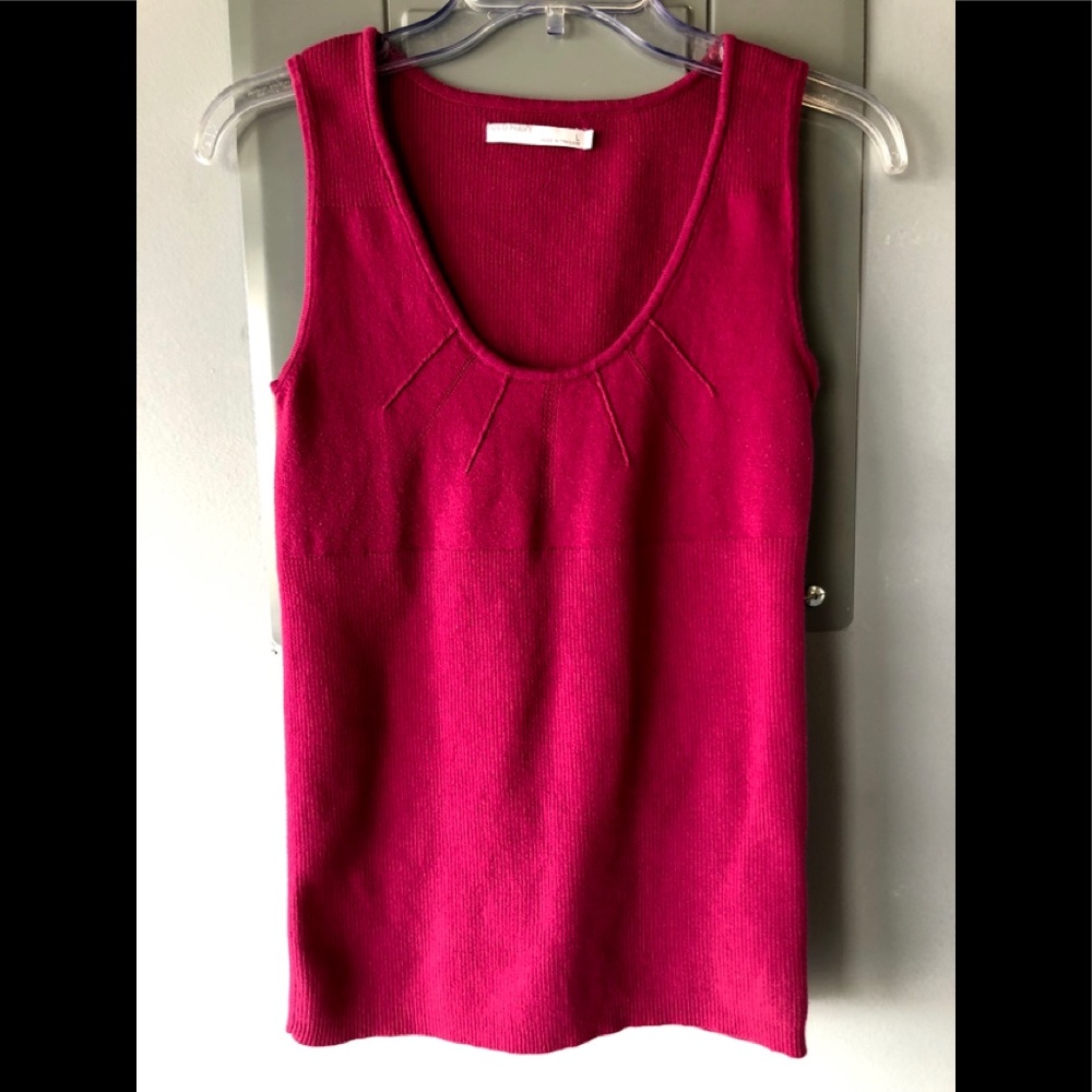 Beautiful dark pink sweater vest